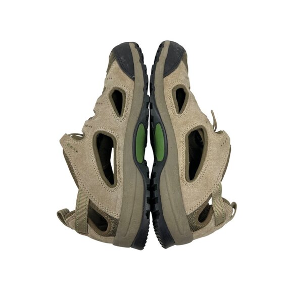 Lands End Suede & Mesh Outdoor Hiking Sandals Men's Size 9B - Picture 9 of 10